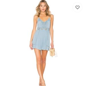 Amuse Society- Blue sundress NWT